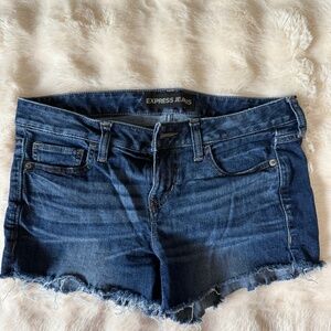 express denim shorts